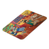 Magnet Flexible Noël victorien (Côté Gauche)