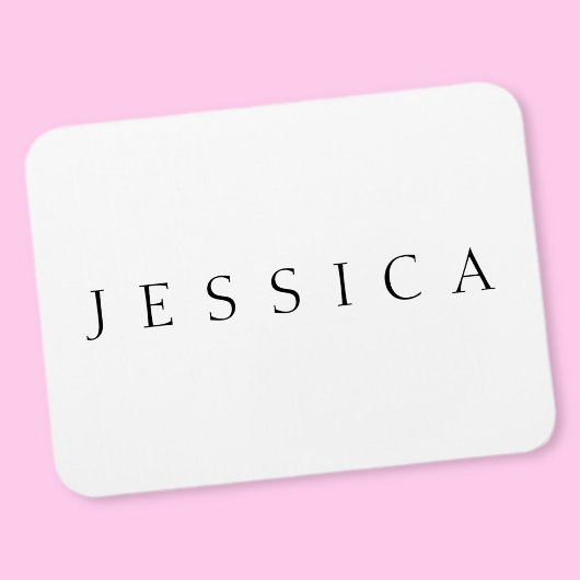 Magnet Flexible Nom classique (ou mot)