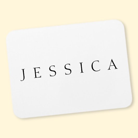 Magnet Flexible Nom classique (ou mot)