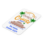 Magnet Flexible Nom de famille Navire Croisière Croisière Porte Ca (Côté Gauche)