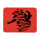 Magnet Flexible Nom de la brosse encre Batman (Horizontal)