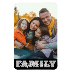 Magnet Flexible Nom de la photo de famille