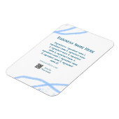 Magnet Flexible Nom d'ingrédient ajouter nom d'entreprise site Web (Côté Gauche)