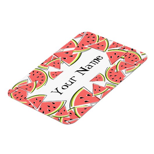 Magnet Flexible Nom du centre de pastèque (Côté Gauche)