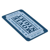 Magnet Flexible Nom et date personnalisés de l'aimant "Billet de c (Côté Droit)