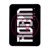 Magnet Flexible Nom graphique Robin Hi-Tech (Vertical)