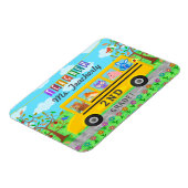 Magnet Flexible Nom personnalisé du Merci enseignant | Animaux de  (Côté Gauche)