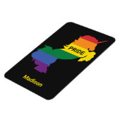 Magnet Flexible Nom personnalisé Gay Unicorn (Côté Gauche)