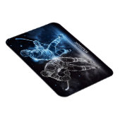 Magnet Flexible Nom personnalisé Hockey sur glace (Côté Droit)