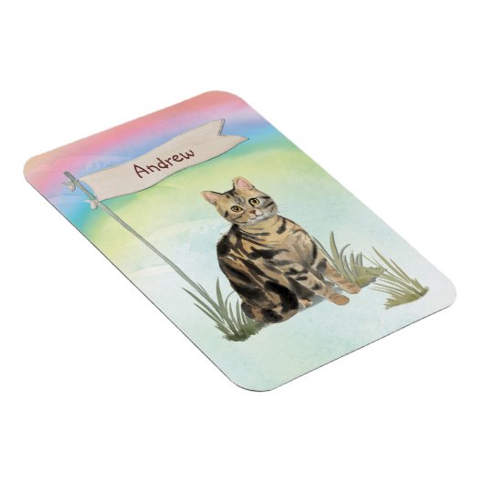Magnet Flexible Nom personnalisé Tablet PC (Côté Droit)