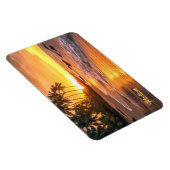 Magnet Flexible Nom personnalisé Tropical Beach Sunset (Côté Droit)