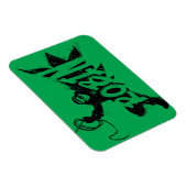 Magnet Flexible Nom Pinceau Encre Robin (Côté Droit)