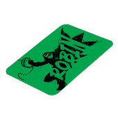 Magnet Flexible Nom Pinceau Encre Robin (Côté Gauche)