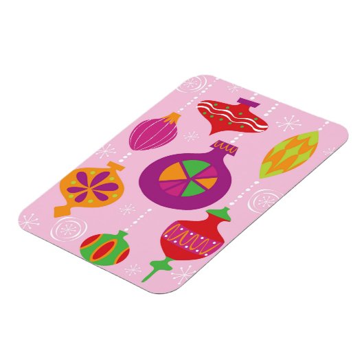 Magnet Flexible Nombreuses décorations de Noël illustrées en diffé (Côté Gauche)