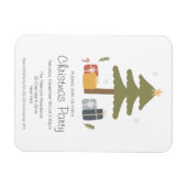 Magnet Flexible Nordic Christmas Tree Fête de Noël (Horizontal)