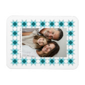 Magnet Flexible Nordique Star Frame Blue Aqua (Horizontal)