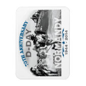 Magnet Flexible Normandie 70e anniversaire du jour J (Vertical)