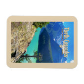 Magnet Flexible North Cascades National Park Washington Watercolor (Horizontal)