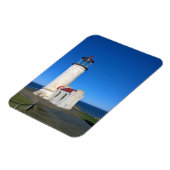 Magnet Flexible North Head Lighthouse, Cape Disappointment, WA (Côté Gauche)