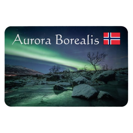 Magnet Flexible Northern Lights Norvège (Horizontal)