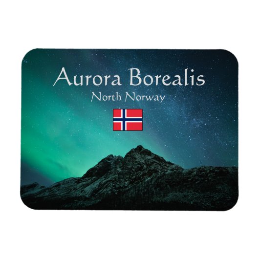 Magnet Flexible Northern Lights Norvège (Horizontal)
