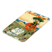 Magnet Flexible Norvège, cascade sous le pont, (Côté Gauche)