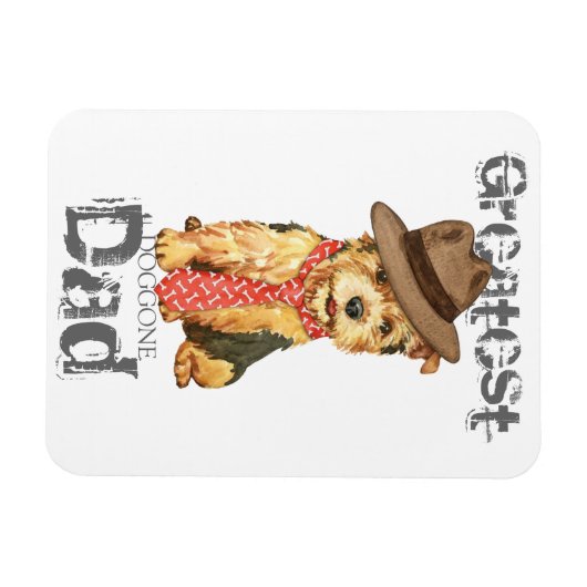 Magnet Flexible Norwich Terrier Papa (Horizontal)
