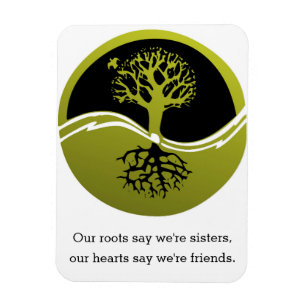 Magnet Flexible Nos coeurs indiquent que nous sommes des amis