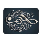 Magnet Flexible Note de clic de musique (Horizontal)