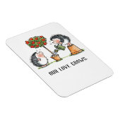 Magnet Flexible Notre amour pousse des hérissons (Côté Droit)