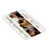 Magnet Flexible Notre Aventure Commence À Enregistrer La Date 3 Ph (Côté Droit)