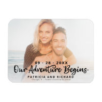 Notre aventure commence Photo Enregistrer la date