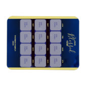 Magnet Flexible Notre Bénie Année Photo de vacances (Horizontal)