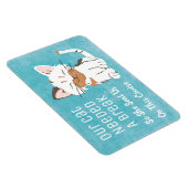 Magnet Flexible Notre Chat Avait Besoin D'Une Pause Funny Cruise S (Côté Droit)