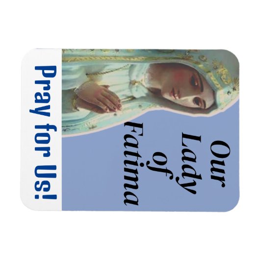Magnet Flexible Notre-Dame de Fatima (Horizontal)