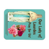 Magnet Flexible Notre Dame de Lourdes (Horizontal)
