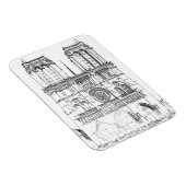 Magnet Flexible Notre-Dame de Paris (Côté Droit)