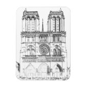 Magnet Flexible Notre-Dame de Paris (Vertical)