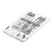 Magnet Flexible Notre-Dame de Paris (Côté Gauche)
