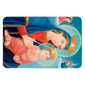 Magnet Flexible Notre-Dame de Perpétuel aide catholique (Horizontal)