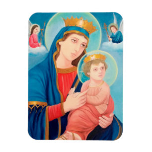 Magnet Flexible Notre-Dame de Perpétuel aide catholique