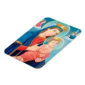 Magnet Flexible Notre-Dame de Perpétuel aide catholique (Côté Gauche)