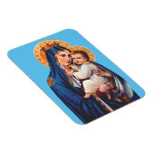 Magnet Flexible Notre-Dame du Mont-Carmel Art dévotionnel (Côté Droit)