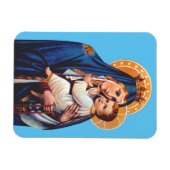 Magnet Flexible Notre-Dame du Mont-Carmel Art dévotionnel (Horizontal)