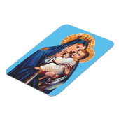 Magnet Flexible Notre-Dame du Mont-Carmel Art dévotionnel (Côté Gauche)