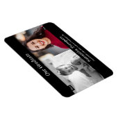 Magnet Flexible Notre Diplômé de l'époque et maintenant photo (Côté Droit)