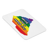 Magnet Flexible Notre état de notre fierté | Caroline du Sud (Côté Droit)