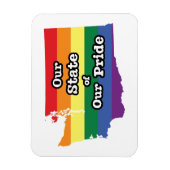Magnet Flexible Notre état de notre fierté | Washington (Vertical)