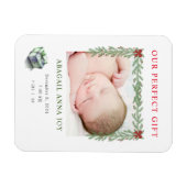 Magnet Flexible Notre Faire-part cadeau parfait pour bébé (Horizontal)