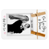 Magnet Flexible Notre histoire d'amour | Suspendre la photo | Mama (Horizontal)